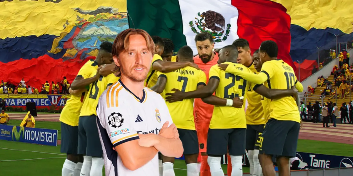 Jugadores ecuatorianos, bandera México. Foto tomada de: Ok Diario/Ecuavisa/Real Madrid