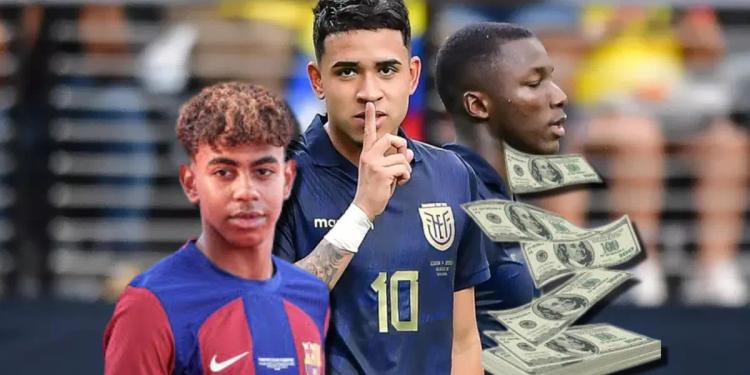 Kendry Páez entre los jugadores Sub-17 más caros del mundo, mira la diferencia con Lamine Yamal del Barça