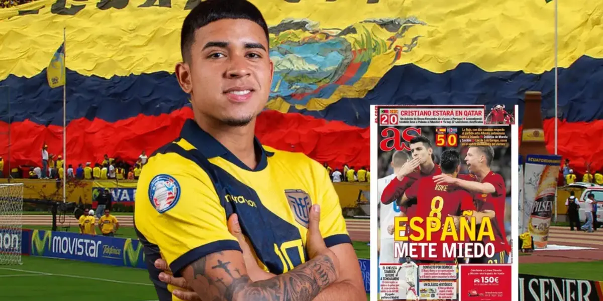 Historia en la Copa América, la forma en la que Diario AS de España resaltó a Kendry Páez
