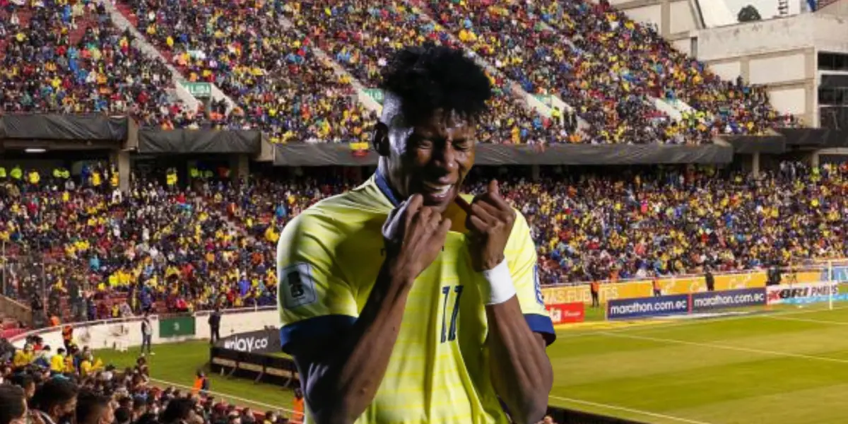 Kevin Rodríguez fue ovacionado por la afición ecuatoriana 