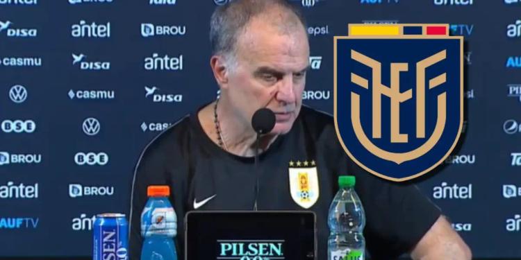 (VIDEO) Marcelo Bielsa se rindió a los pies de la Selección Ecuatoriana luego del empate ante Uruguay