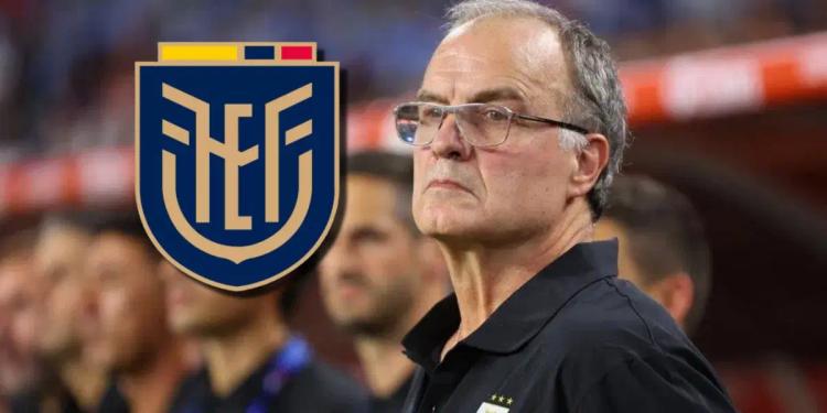 (VIDEO) Su cara lo dijo todo: Así salió Marcelo Bielsa luego de no poder ganar a Ecuador