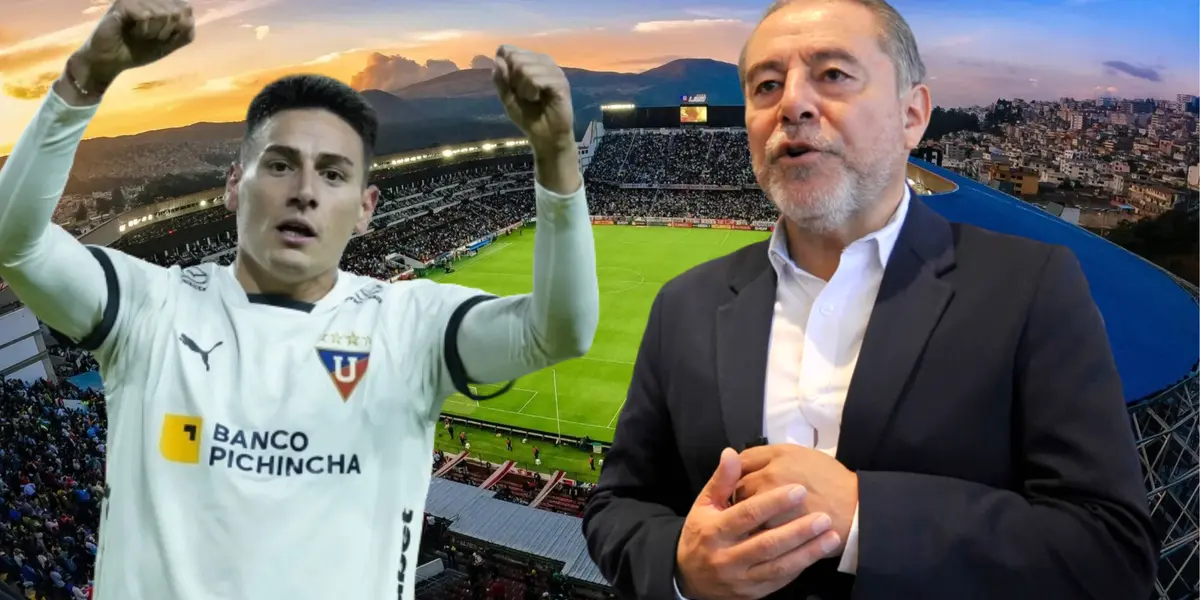 Mauricio Martínez e Isaac Álvarez (Foto tomada de: Liga de Quito/Primicias/API)