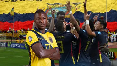 Moisés Caicedo, jugadores de la Selección Ecuador. Foto tomada de: La Tri