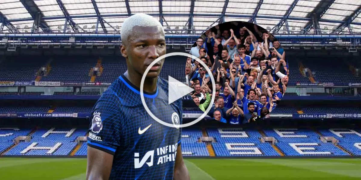 (VIDEO) Se rinden a sus pies y como una estrella, la forma en la que Chelsea destacó a Moisés Caicedo