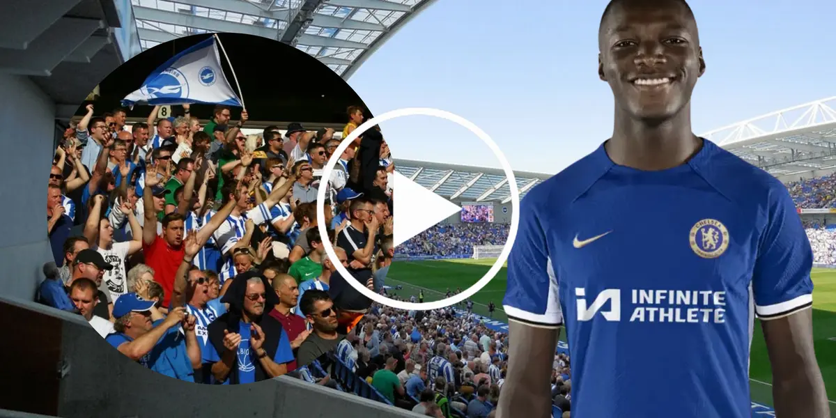 (VIDEO) Le faltaron el respeto en Brighton, pero lo que hizo Moisés Caicedo y demostró su humildad