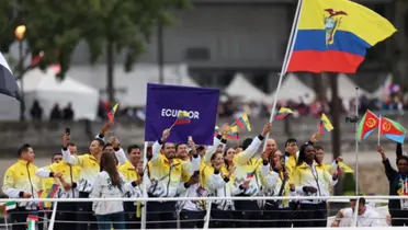 Presentación de la delegación ecuatoriana en los Juegos Olímpicos 2024 / Foto: Juegos Olímpicos
