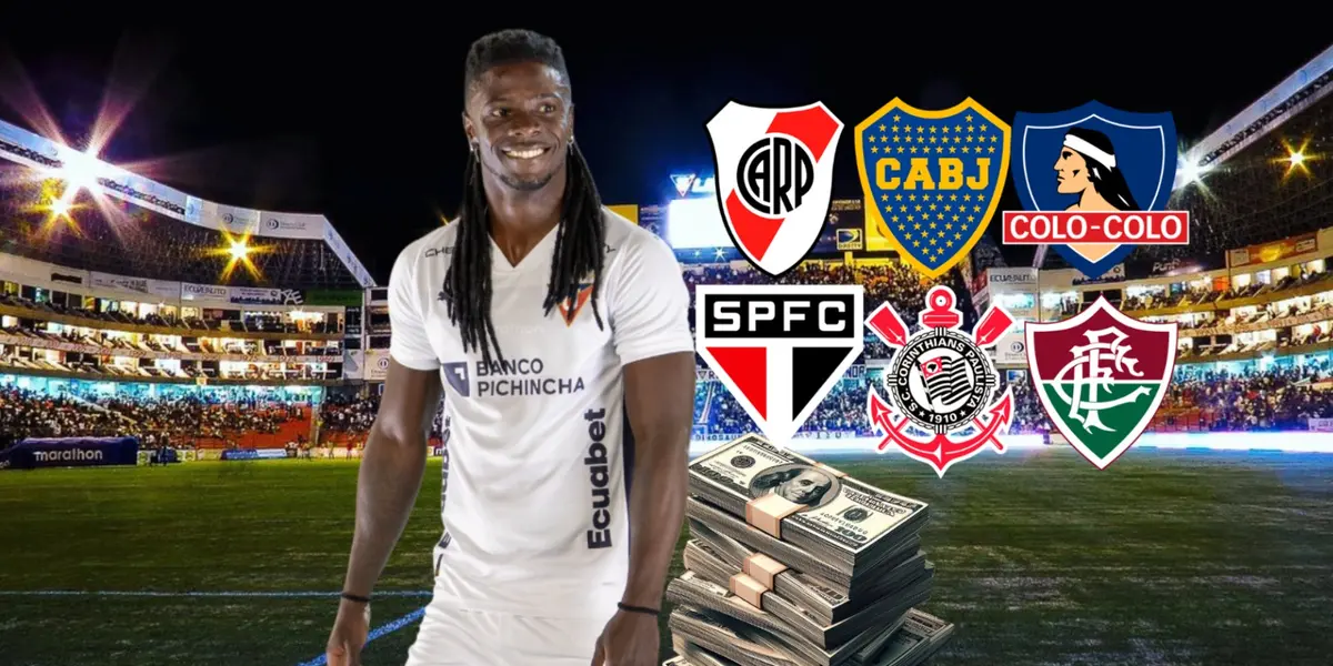 Se lo arrebatarían a Liga de Quito, gigante de Sudamérica podría fichar a Ricardo Adé