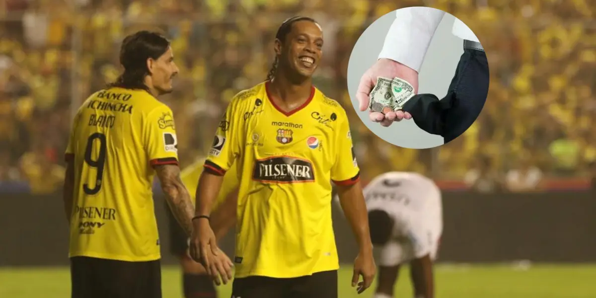 Mientras con Ronaldinho ganó Barcelona SC USD 1 millón, esta es la Noche Amarilla que menos dinero recolectó