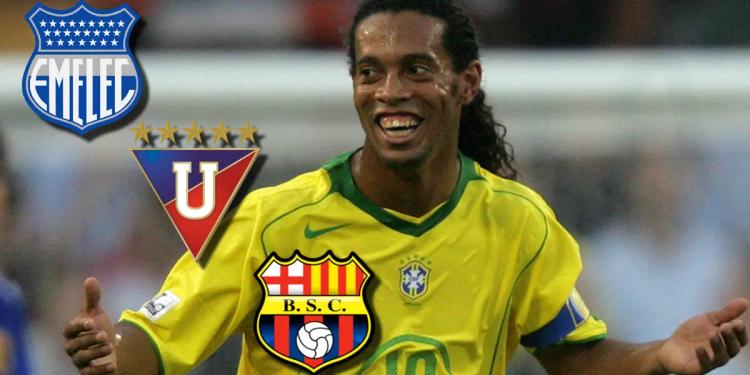 No solo jugó la Noche Amarilla: El grande de Ecuador que quiso contratar a Ronaldinho