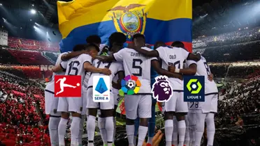Selección Ecuador, equipos de Europa. Foto tomada de: AC Milan/La Tri