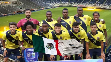 selección Ecuador, prensa de México. Foto tomada de: La Tri