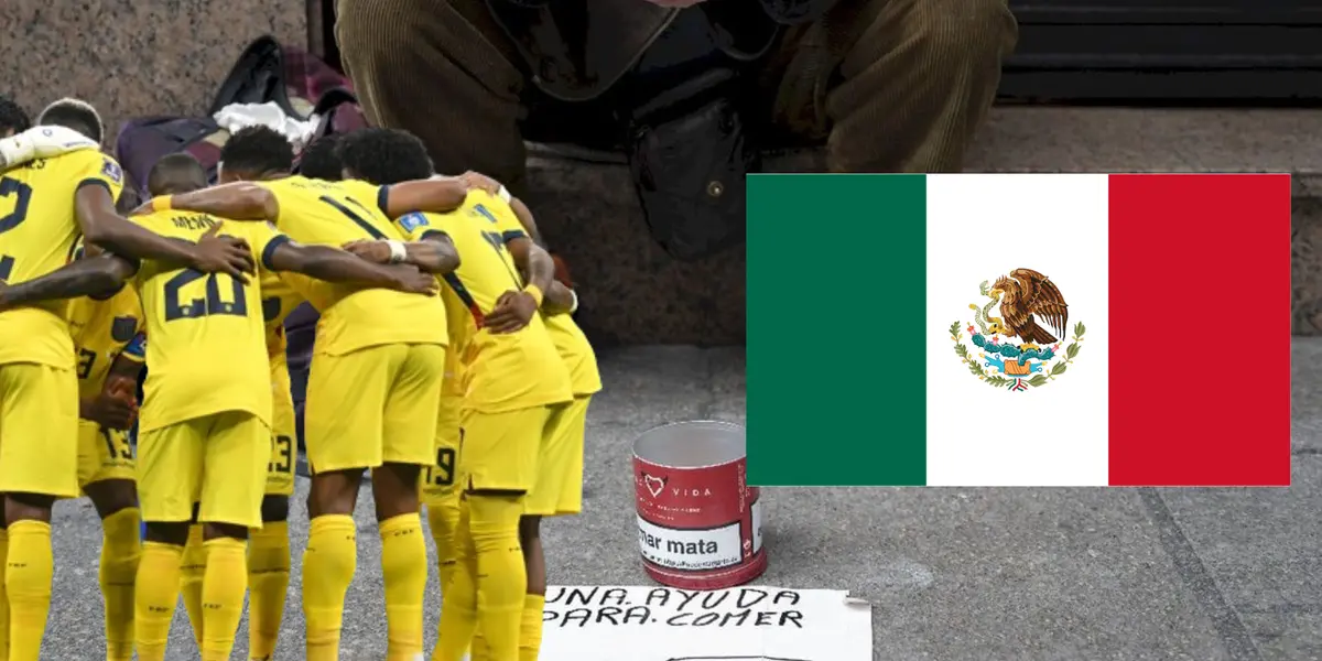 El futbolista ecuatoriano que hoy es indigente en México y sus familiares piden ayuda