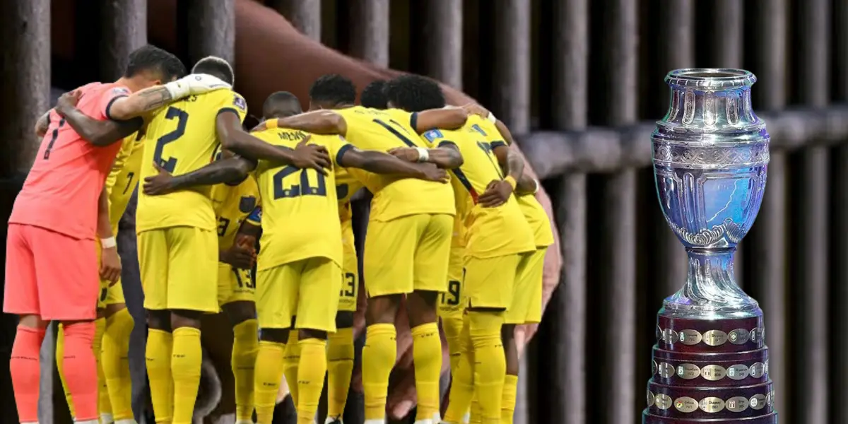 Selección Ecuatoriana y la Copa América en una presión (Foto tomada de: Religión/EFE/Wikipedia)