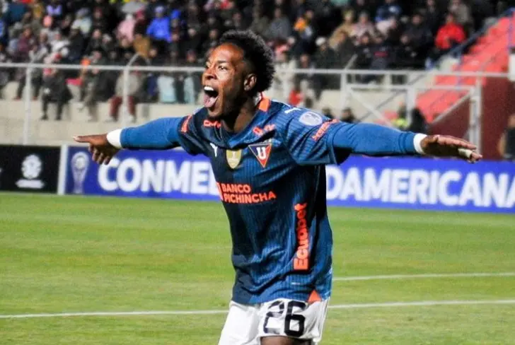 Jhojan Julio, figura de Liga de Quito contra Always Ready / Foto: Copa Sudamericana