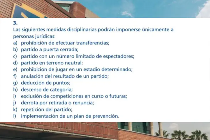 Inciso 3, sanciones de la FIFA por artículo 21