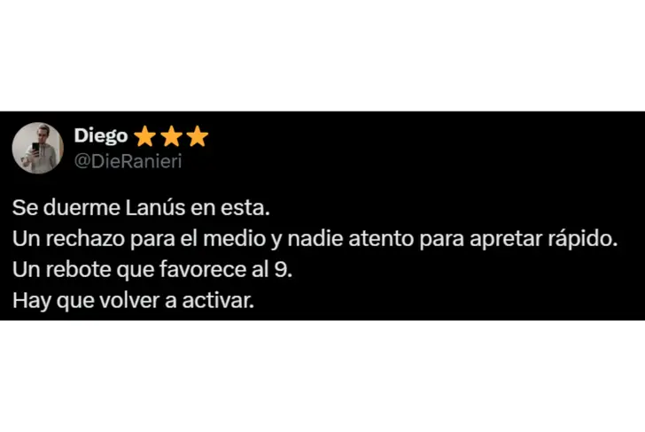 Tuit de prensa argentina sobre el gol de Liga de Quito