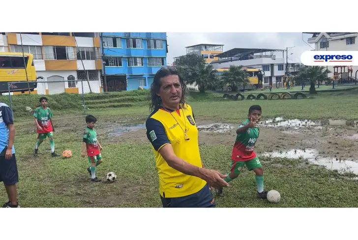 Cancha El Hueco, donde empezó Moisés Caicedo - Tomado de Expreso