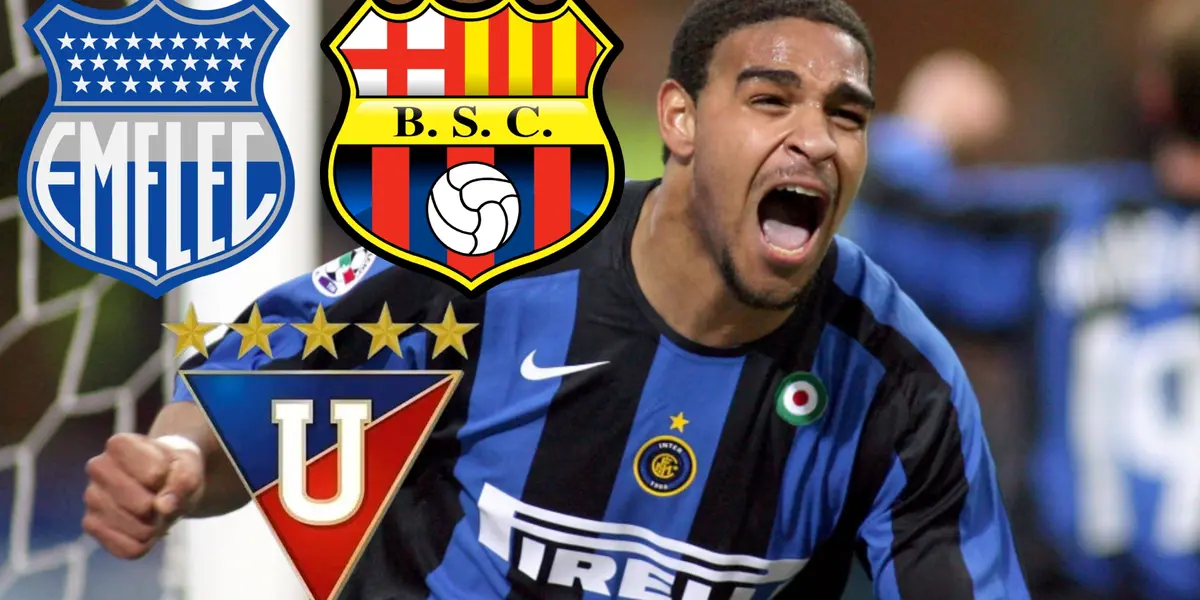 Adriano, delantero brasileño / Foto: Transfermarkt