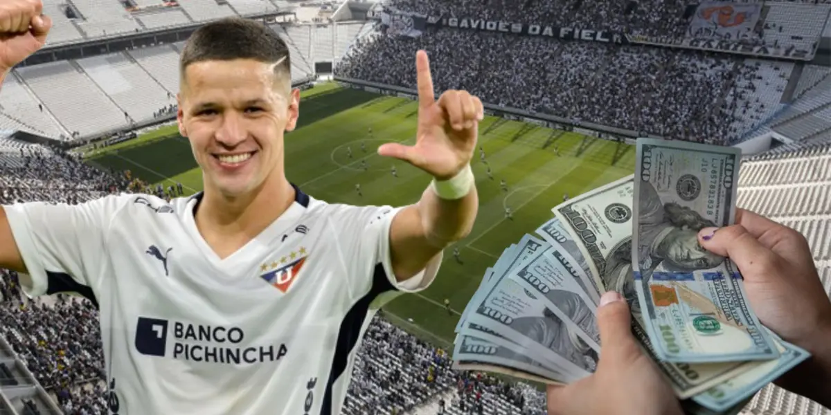 Mientras en Liga de Quito ganaría $40 mil, el salario que tendría Alex Arce en Corinthians