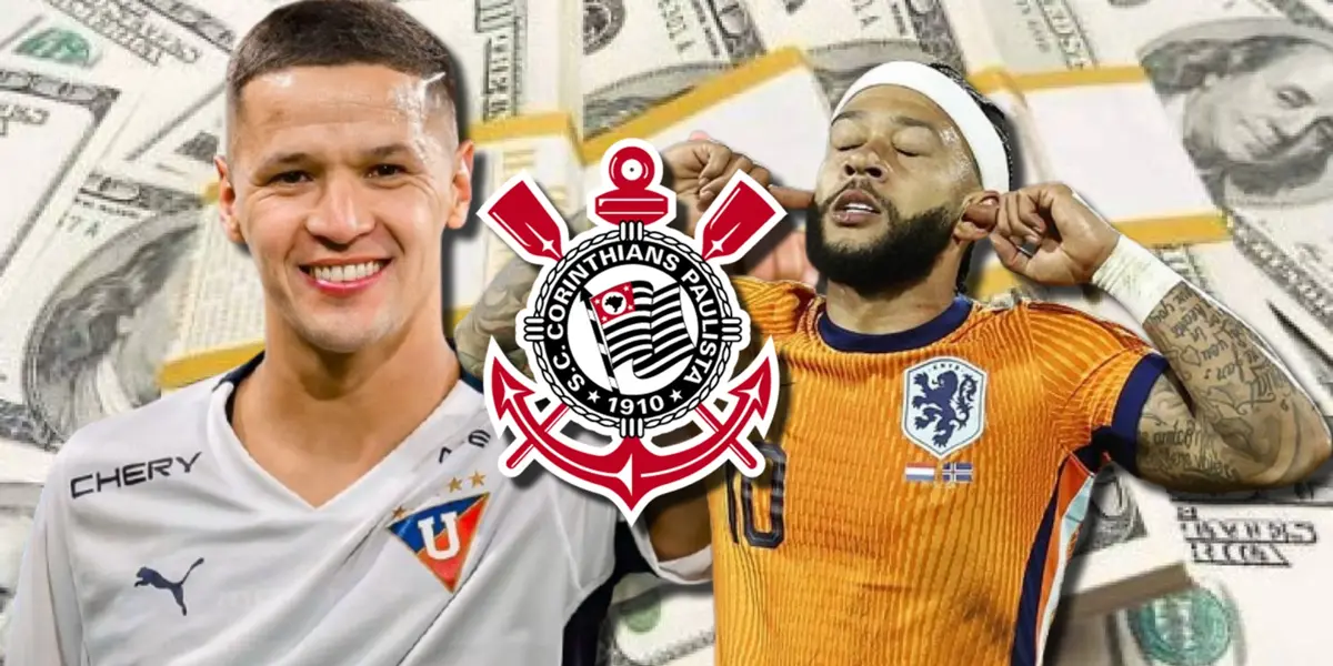 Mientras solo ofrecieron 2.5 millones de dólares por Alex Arce, la fortuna que Corinthians puso por Memphis Depay