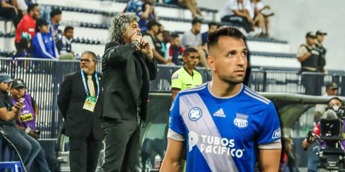 Se enteró en plena rueda de prensa que Leguizamón se iría de Emelec y esto dijo Leonel Álvarez