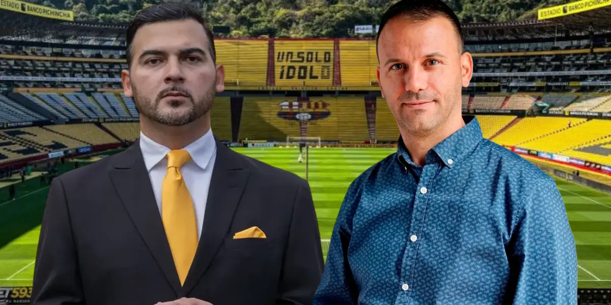 Antonio Álvarez y Álex Pallarés (Foto tomada de: Barcelona SC/API/SER)