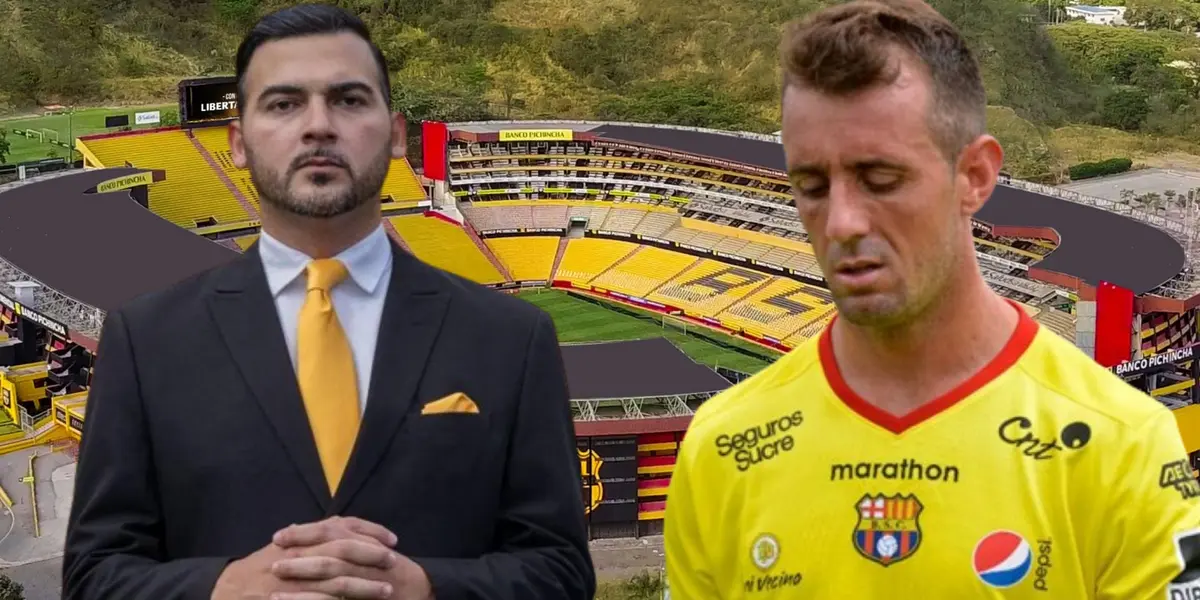 Se cansaron, el golpe bajo de Barcelona SC a Damián Díaz después de todos los fracasos