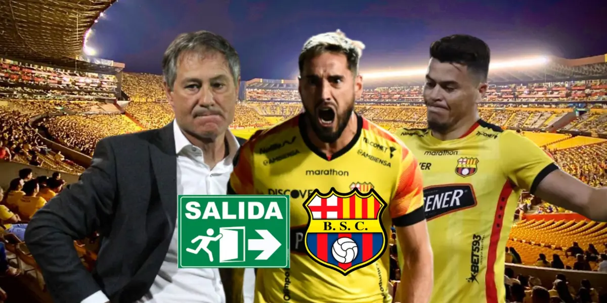 No solo serían 3, la inesperada salida de un jugador de Barcelona SC para la segunda etapa