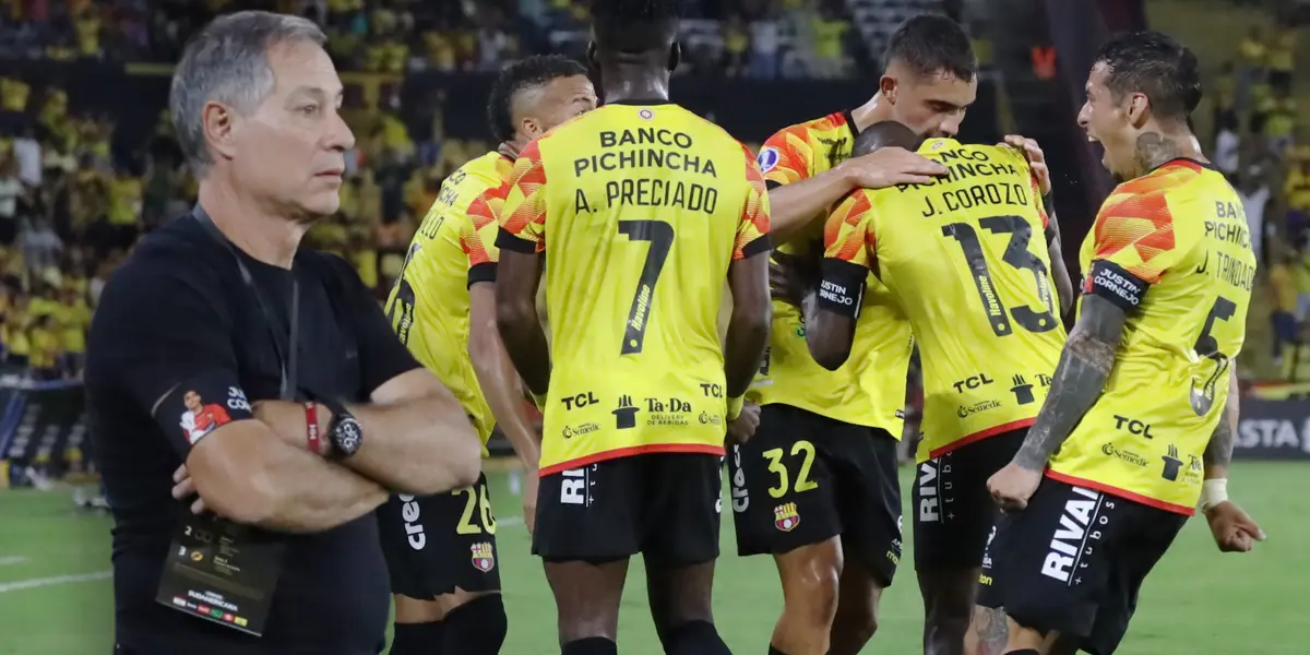 Además de Guerra, otra baja más en Barcelona SC previo al duelo con Bragantino