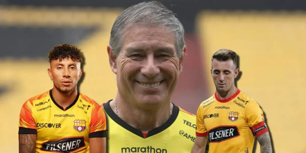 (VIDEO) Mientras al Kitu lo mandó, así recibió Holan a Joao Rojas que ya entrenó en Barcelona SC