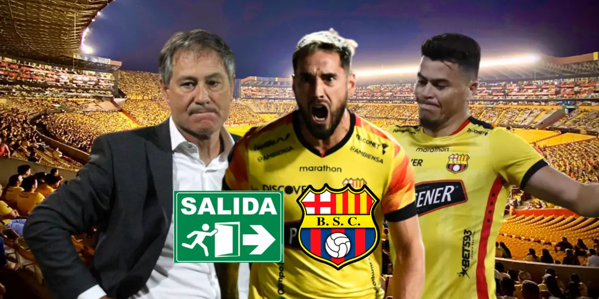 Ya fueron notificados, 5 jugadores no continuarían en Barcelona SC