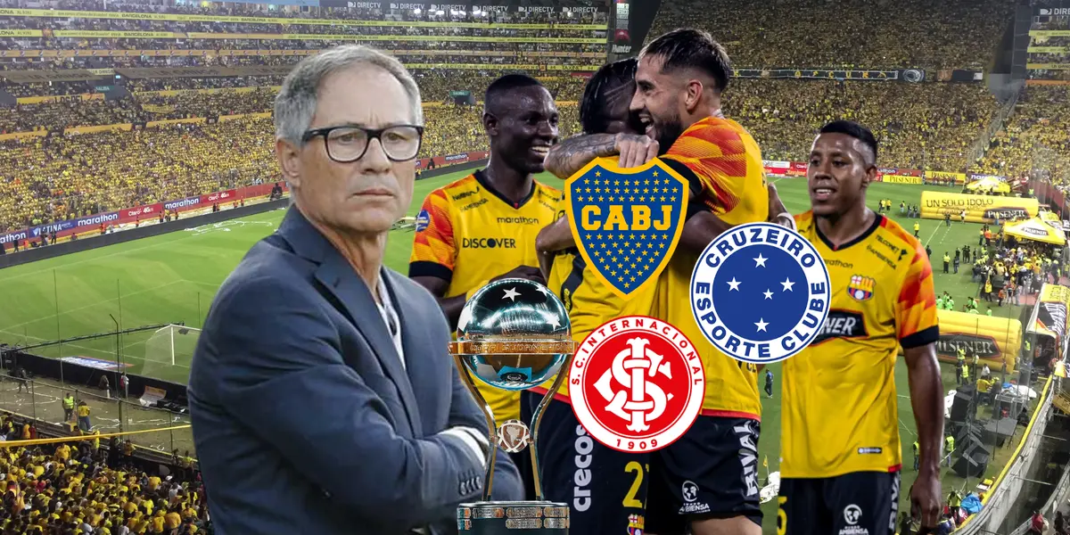 Podría enfrentar a uno de los poderosos, el posible rival que tendría Barcelona SC en la Sudamericana