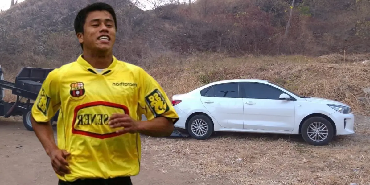 (FOTO) Casi atropella a los guardias, así entró Armando Paredes al Estadio Monumental