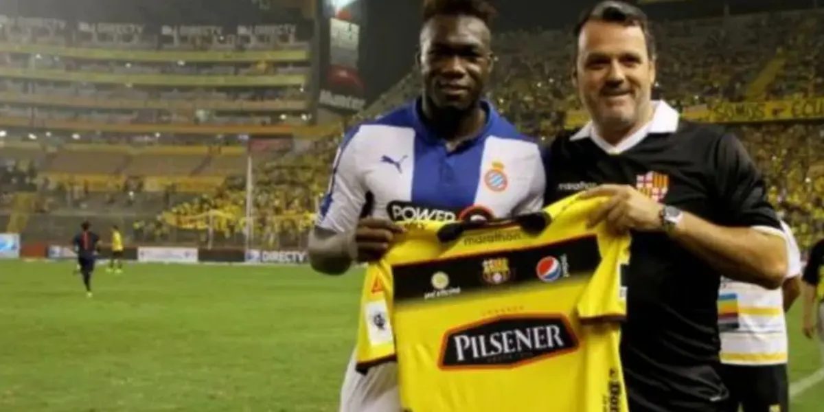 Aunque hablan que Felipe Caicedo puede llegar como fichaje top a Barcelona SC, hay malas noticias para que pisen en la tierra