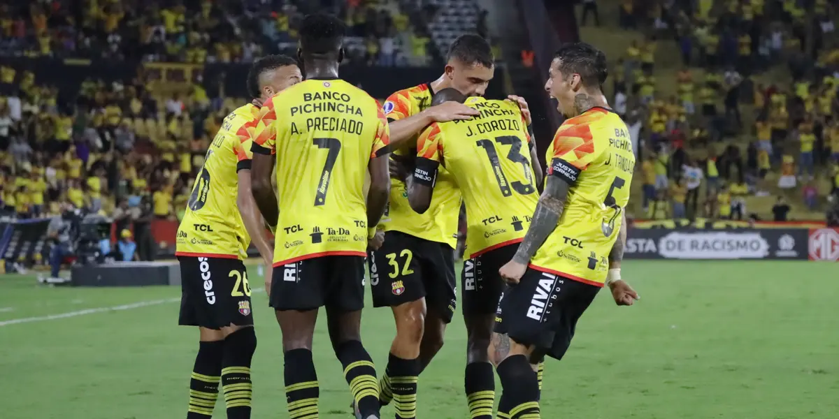 Barcelona SC vs Bragantino (Fuente: API)