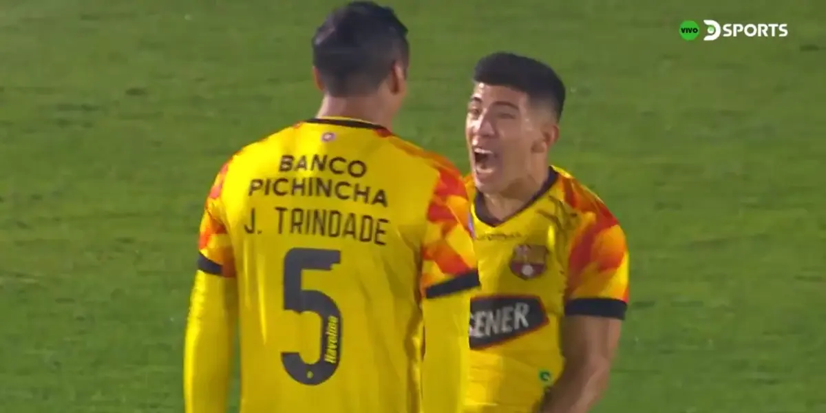 (VIDEO) Braian Oyola pone la segunda para el ídolo en el Bragantino vs Barcelona SC