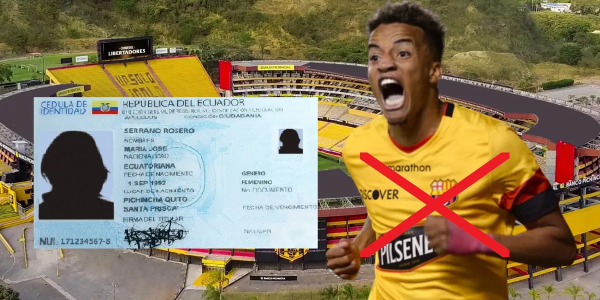 Otro jugador con problema de documentación en BSC y no es Byron Castillo, se pierde la primera fecha