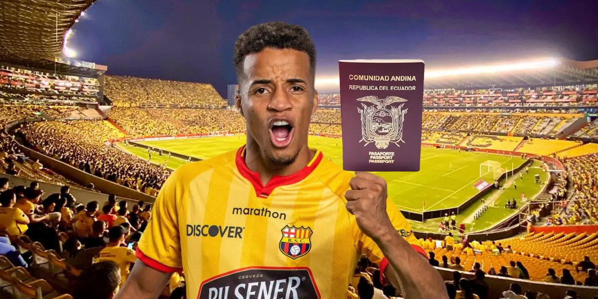 Llegaría libre a Barcelona SC y la nacionalidad con la que jugaría Byron Castillo