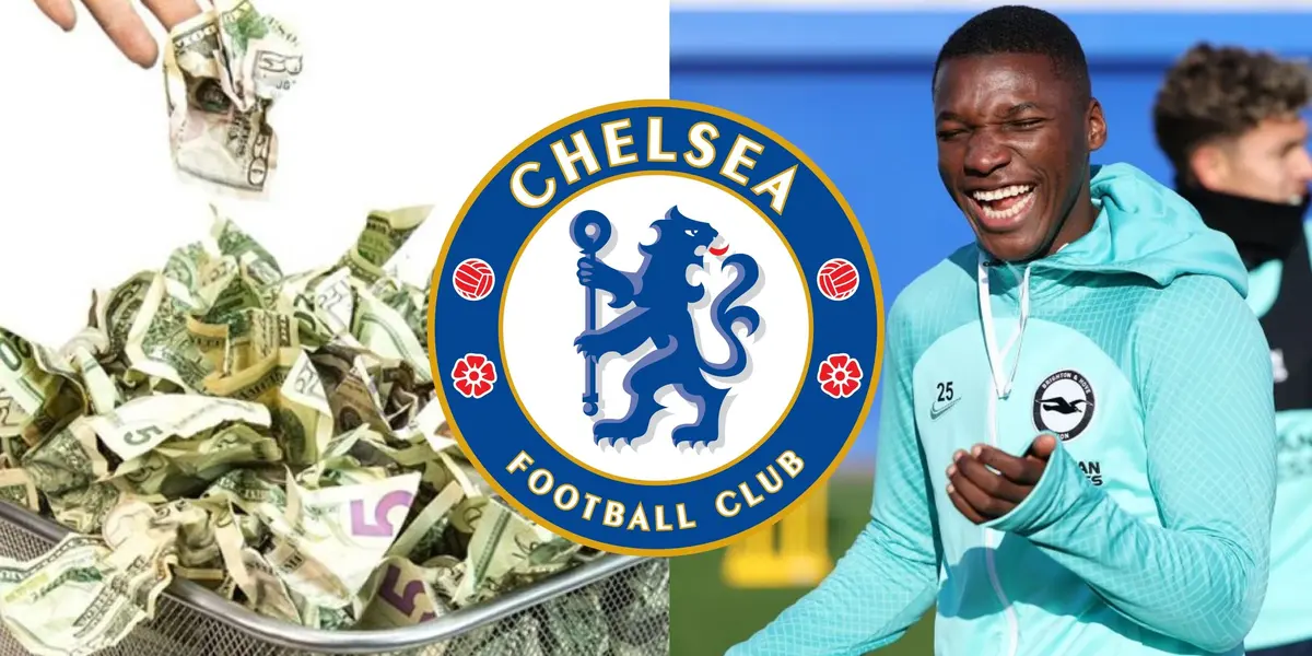 Chelsea no presionó por Moisés Caicedo y prefirió derrochar 120 millones de dólares