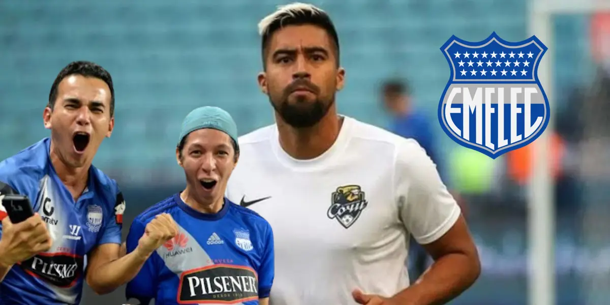 Christian Noboa regresó a Emelec y así reaccionaron los hinchas del cuadro eléctrico. 