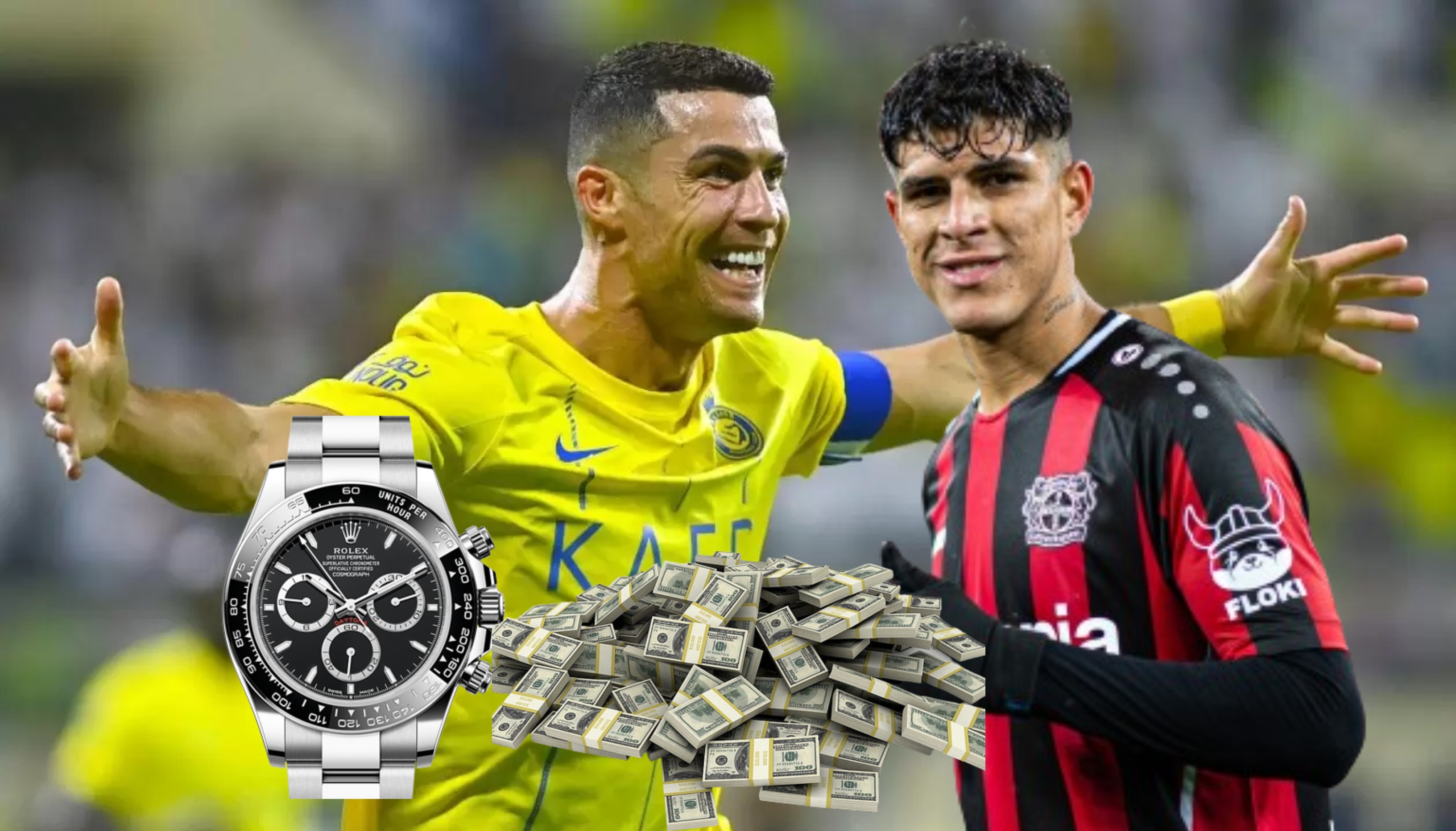 Mientras el reloj de Cristiano Ronaldo vale 1 5 millones el Rolex