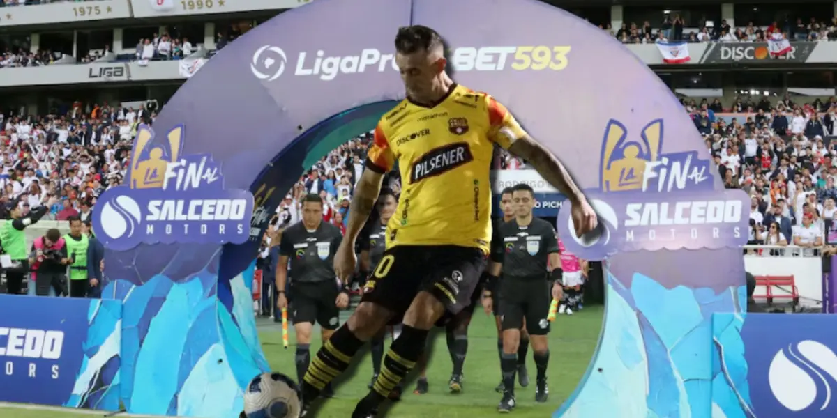 Damián Díaz en Barcelona SC / Foto: API