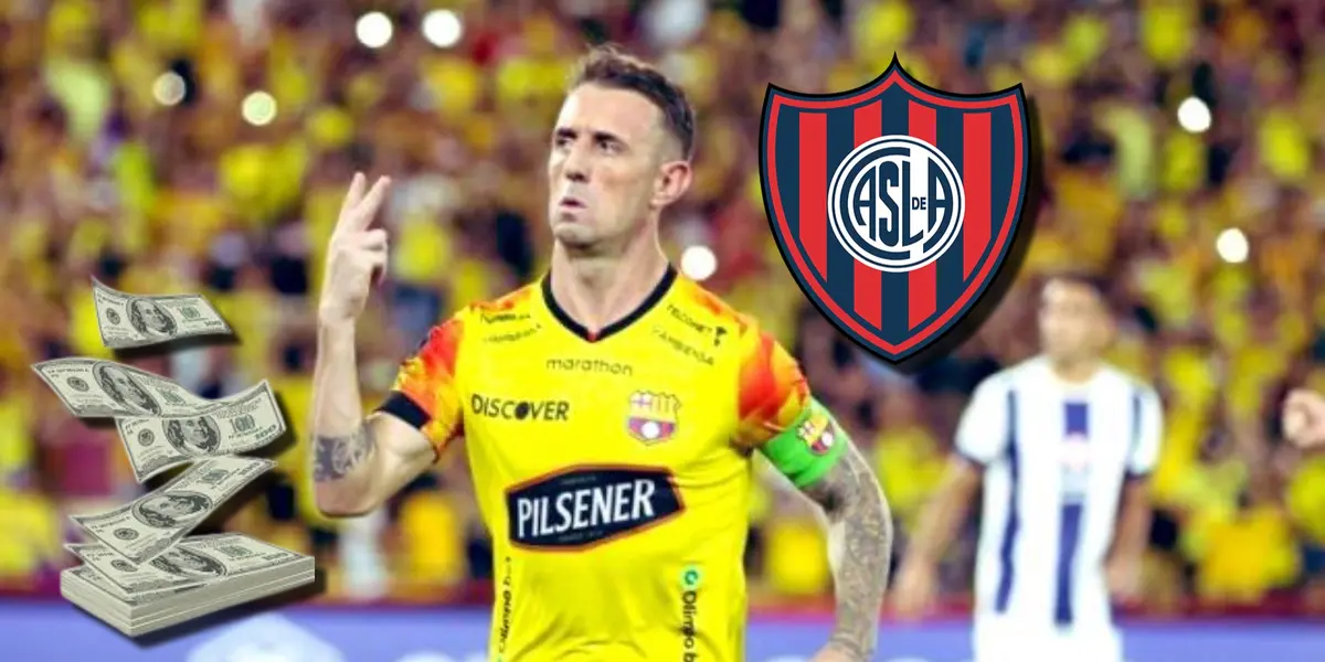 De ganar 20 mil en Barcelona SC, el sueldo para Damián Díaz en San Lorenzo tras dejar Ecuador