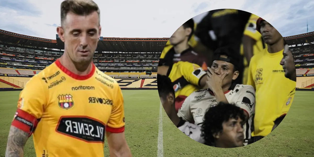 (VIDEO) Lloran por la salida de Díaz, cuando él ha hecho mucho daño a Barcelona SC