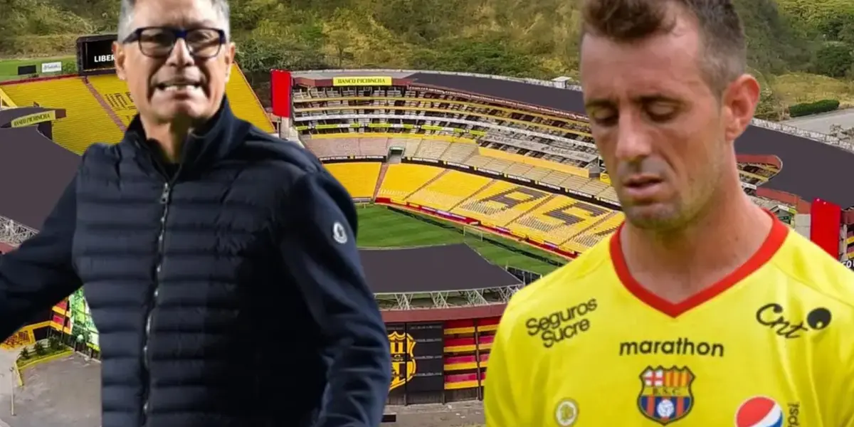 Lo tomó por sorpresa, Holan se acercó personalmente y esto le habría dicho a Damián Díaz que no seguirá en Barcelona SC