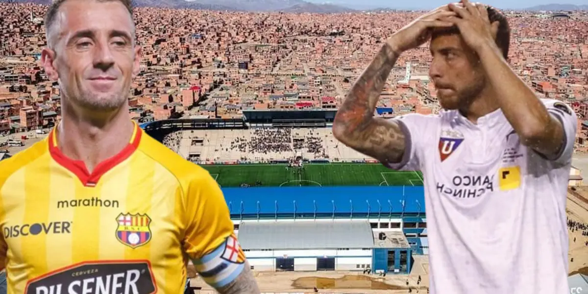 Peor que Barcelona SC, así le fue a LDU cada vez que jugó a más de 2700 metros de altura