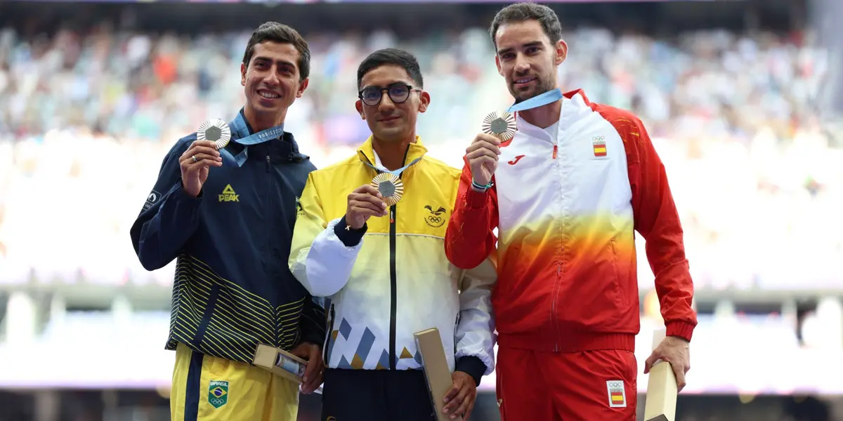 (VIDEO) Puso el nombre del país en lo más alto y así sonó el himno ecuatoriano en Francia 2024 por Daniel Pintado