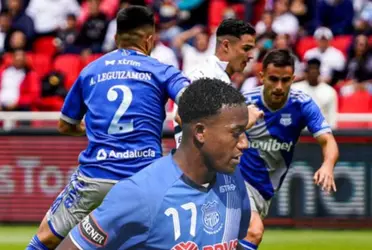 Delantero de Emelec y el pretexto que puso, tras la derrota ante LDU. 