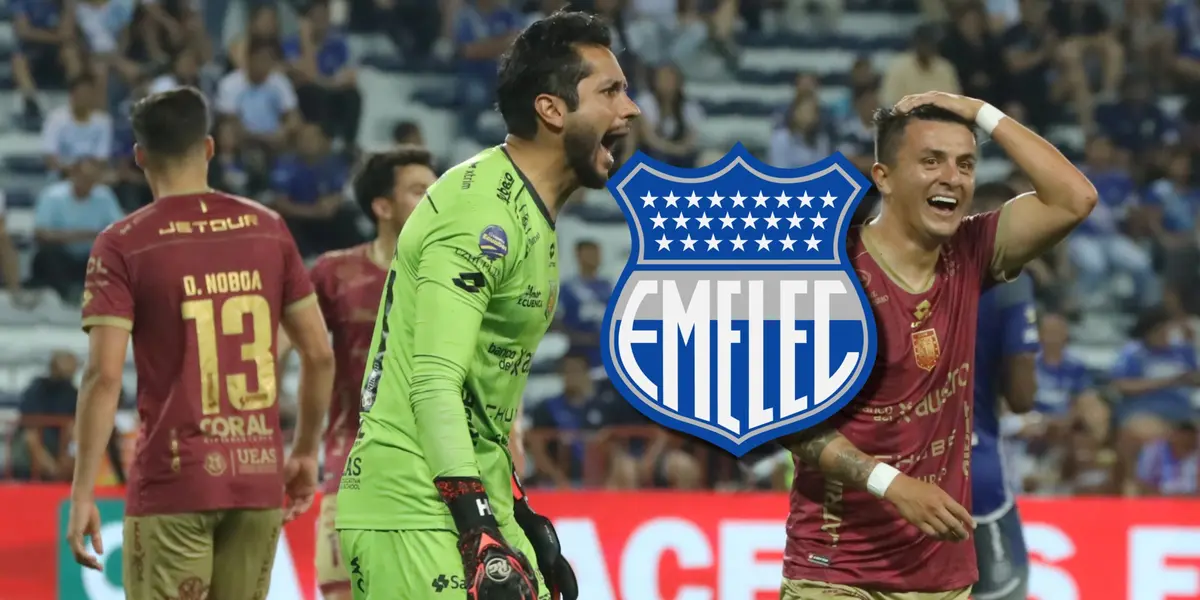 Deportivo Cuenca ante Emelec / Foto: API